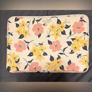 Kate Spade Floral Laptop Sleeve- 15 Inch